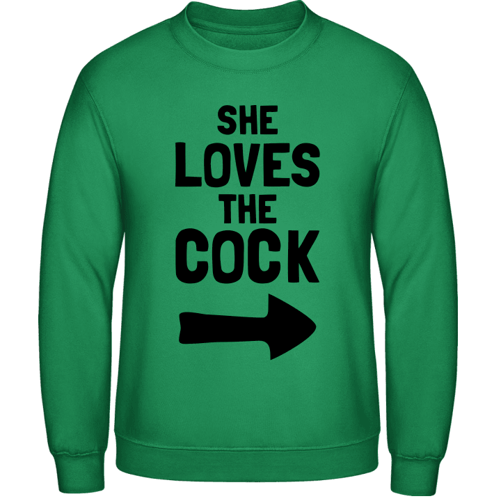 She Loves The Cock Arrow Sweatshirt contain pic