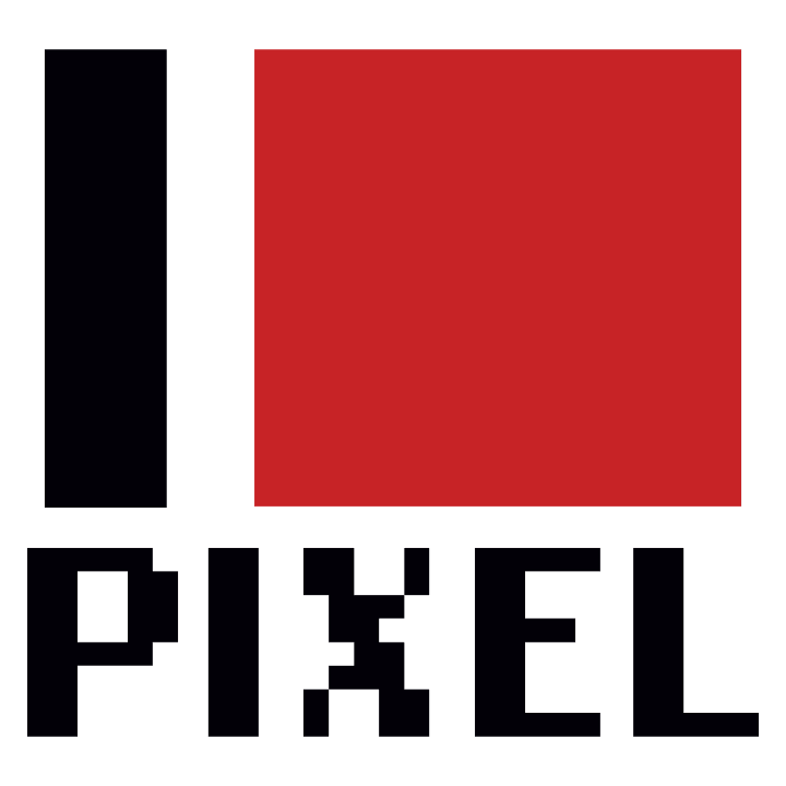 I Love Pixel Vrouwen T-shirt 0 image