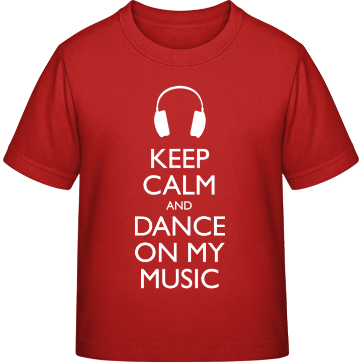 Dance on my Music T-skjorte for barn contain pic