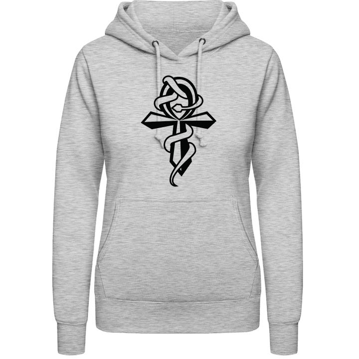 Ankh Cross Women Hoodie contain pic