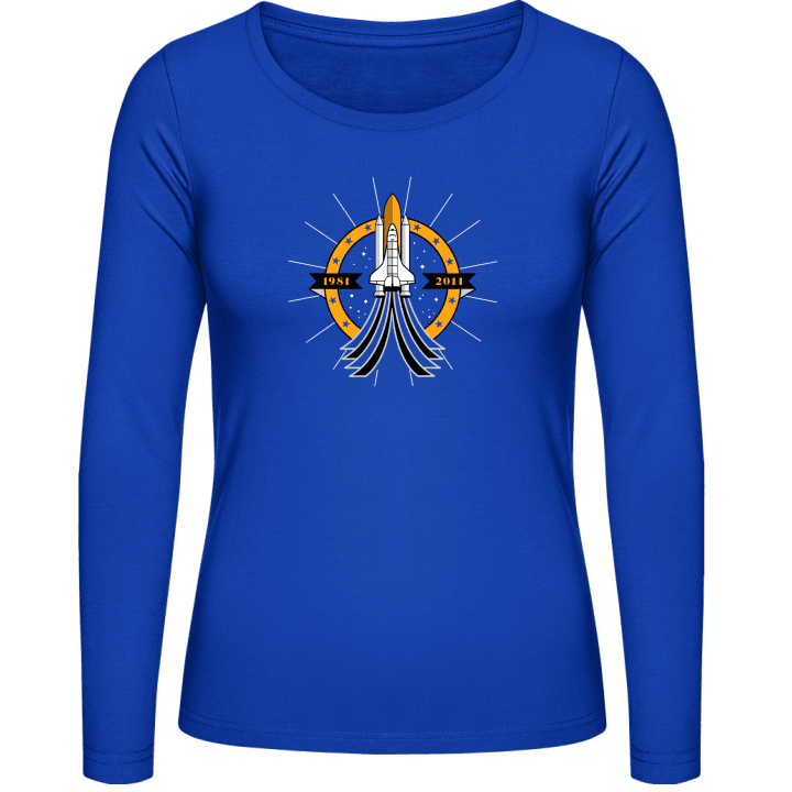 Space Shuttle Langermet skjorte for kvinner 0 image