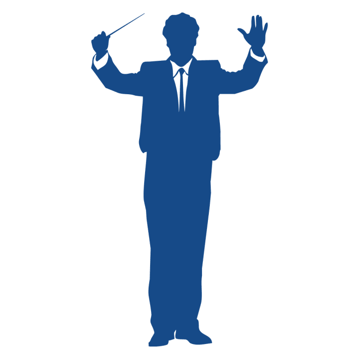 Conductor Silhouette Vrouwen Lange Mouw Shirt 0 image