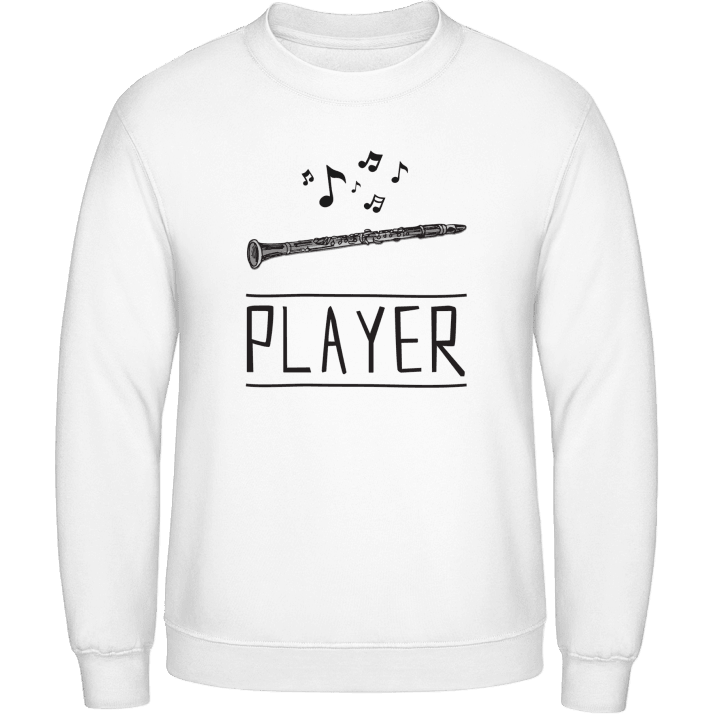 Clarinet Player Illustration Sweatshirt contain pic