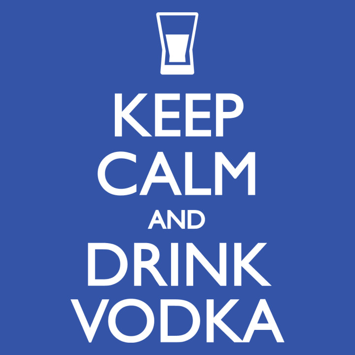 Keep Calm and drink Vodka Langermet skjorte for kvinner 0 image