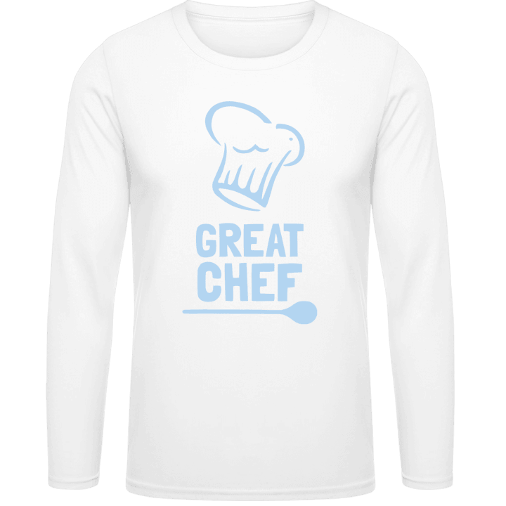 Great Chef Langarmshirt contain pic