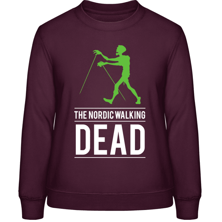 The Nordic Walking Dead Women Sweatshirt contain pic