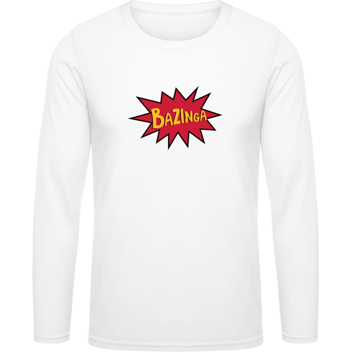 Bazinga Comic Long Sleeve Shirt 0 image