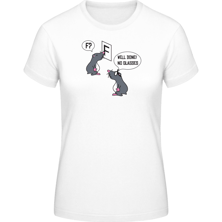 Well Done! No Glasses Vrouwen T-shirt 0 image