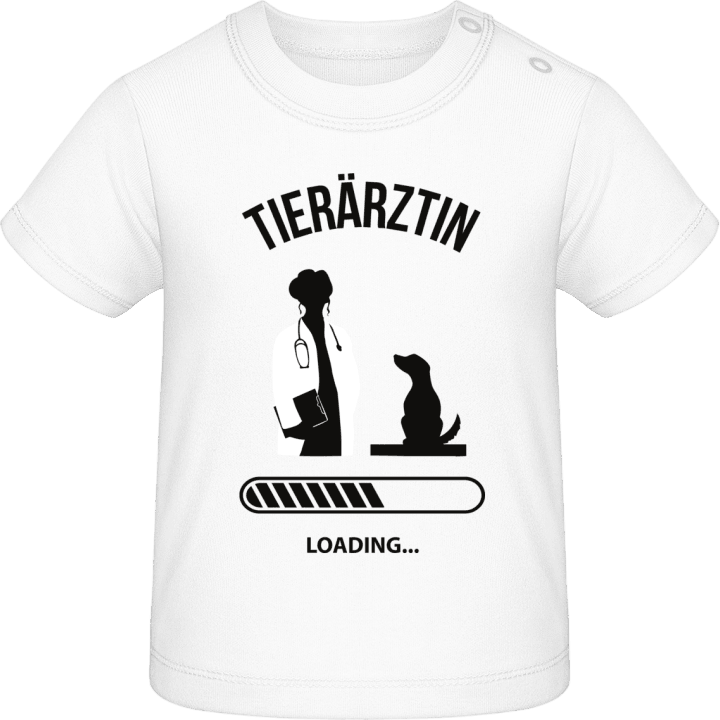 Tierärztin Loading T-shirt för bebisar contain pic