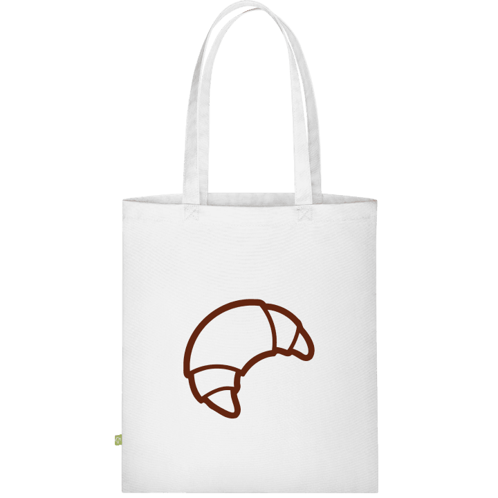Croissant Outline Stofftasche contain pic