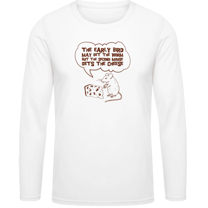 The Early Bird vs The Second Mouse T-shirt à manches longues 0 image