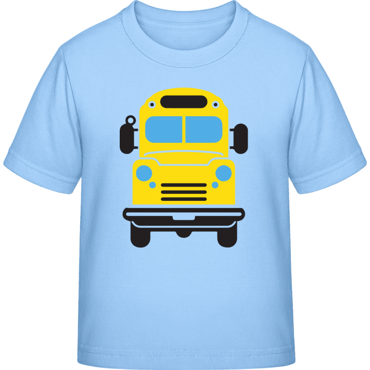 School Bus Front T-skjorte for barn 0 image