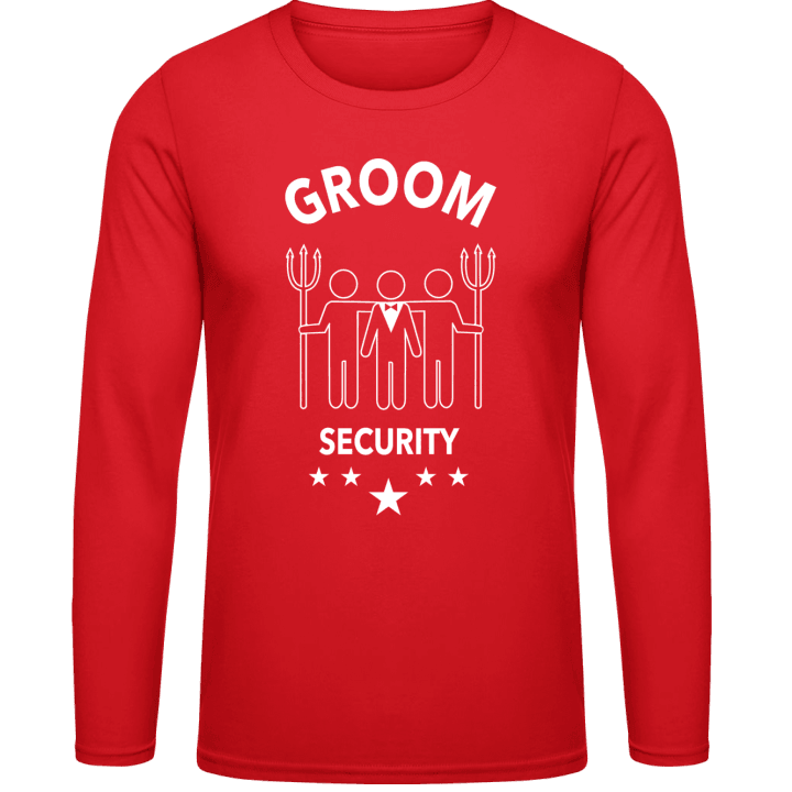 Groom Security Fork Shirt met lange mouwen contain pic