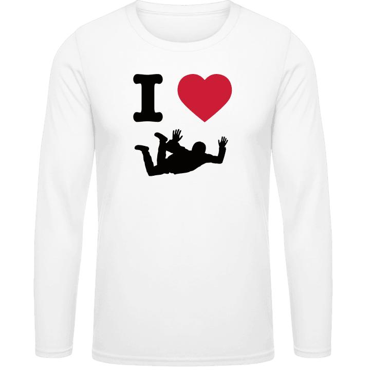 I Heart Skydiving Long Sleeve Shirt contain pic