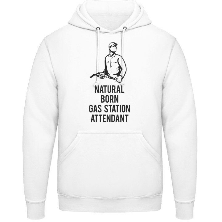 Natural Born Gas Station Attendant Hoodie contain pic