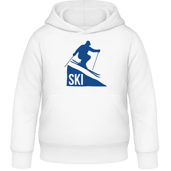 Jumping Ski Kinder Kapuzenpulli contain pic