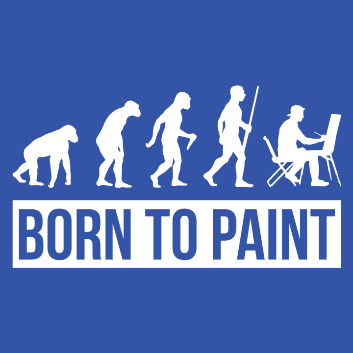 Born To Paint Evolution Vrouwen T-shirt 0 image