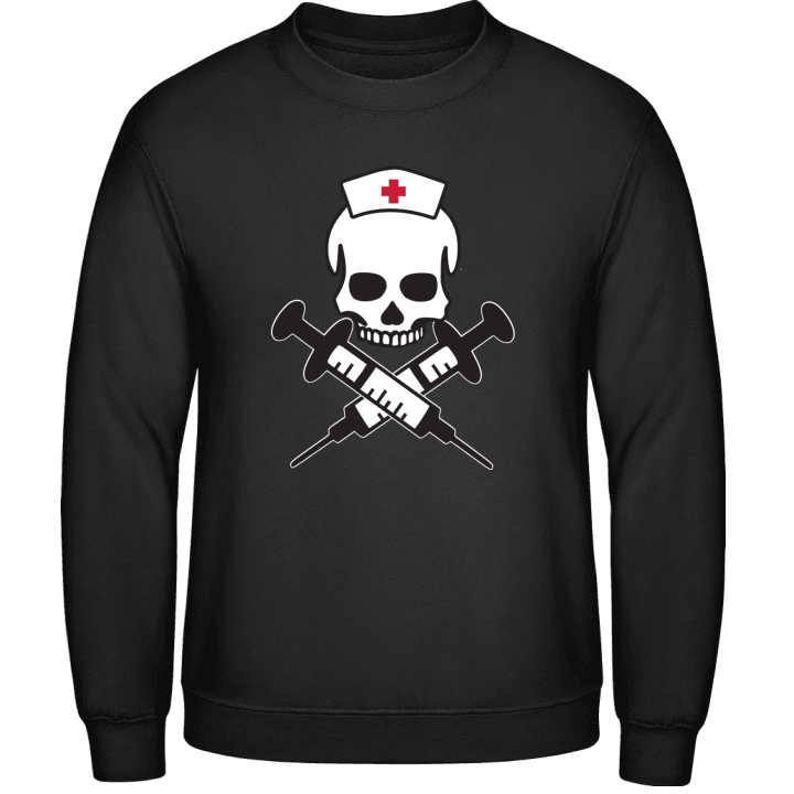 Nurse Skull Injection Sweatshirt contain pic
