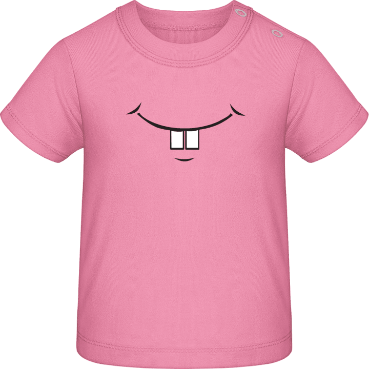 Smiley Face Rabbit Bunny T-shirt för bebisar 0 image