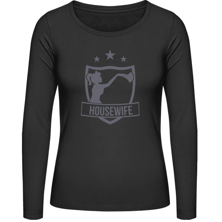 Housewife Star T-shirt à manches longues pour femmes contain pic