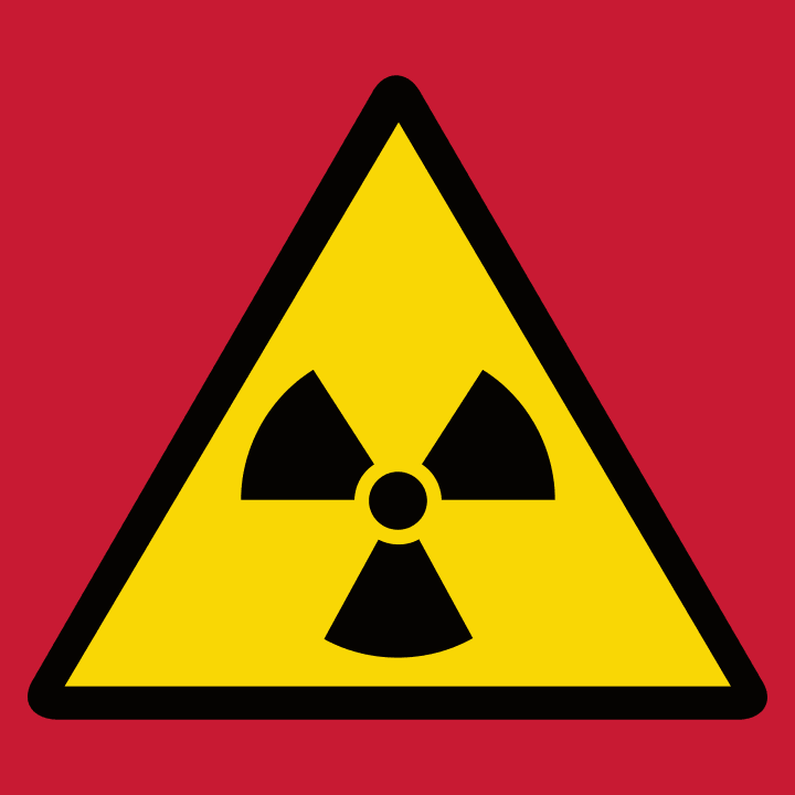 Radioactivity Warning Maglietta donna 0 image