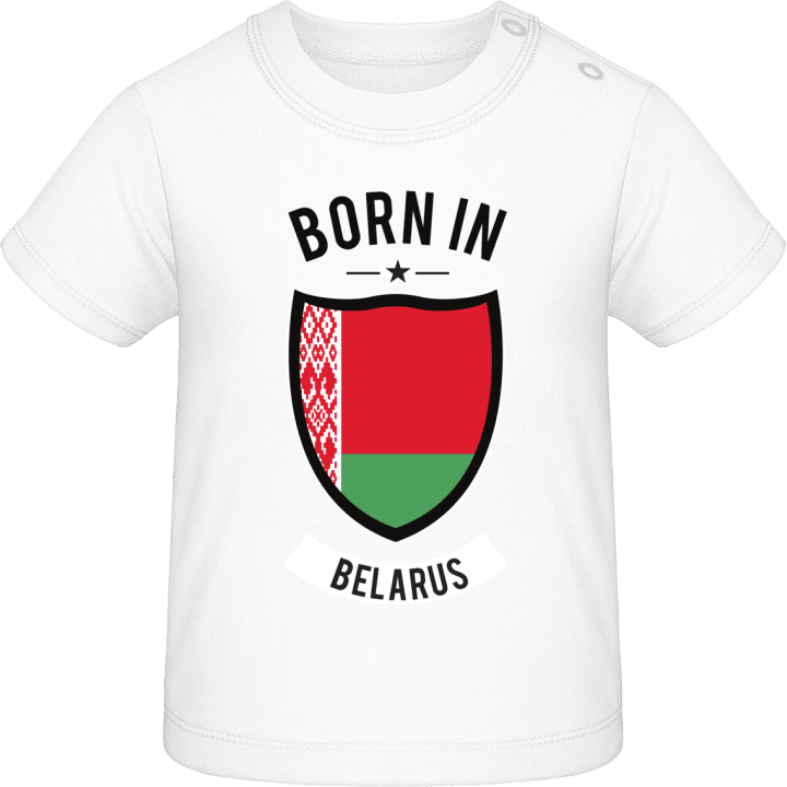 Born in Belarus T-shirt bébé contain pic