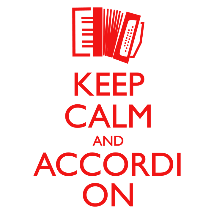 Keep Calm And Accordion T-skjorte for kvinner 0 image