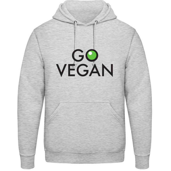 Go Vegan Logo Huvtröja contain pic