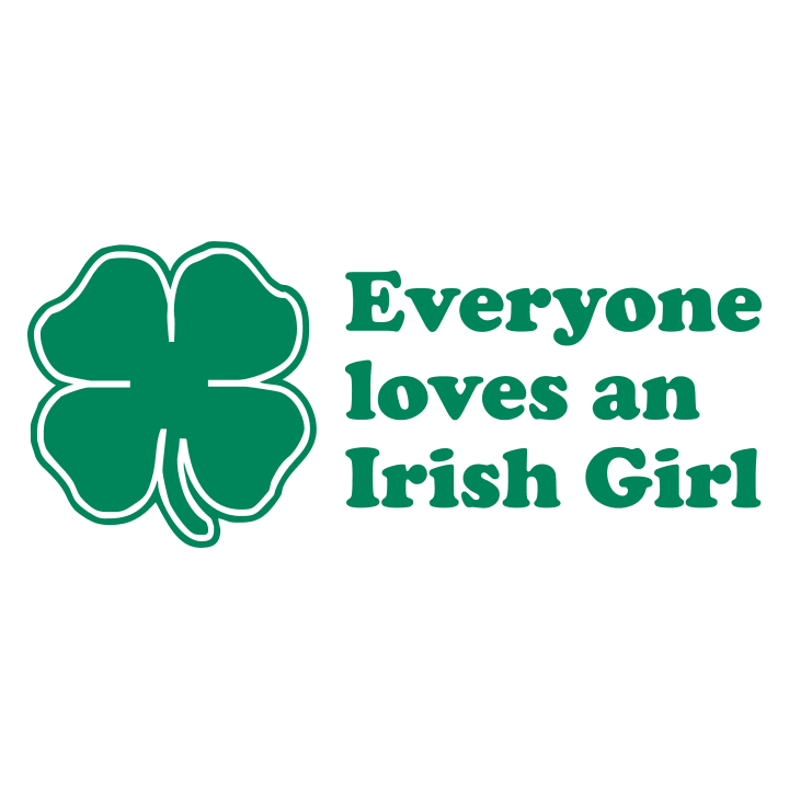 Everyone Loves An Irish Girl Delantal de cocina 0 image