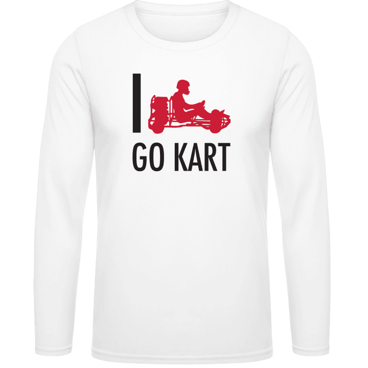 I Love Go Kart Langermet skjorte contain pic