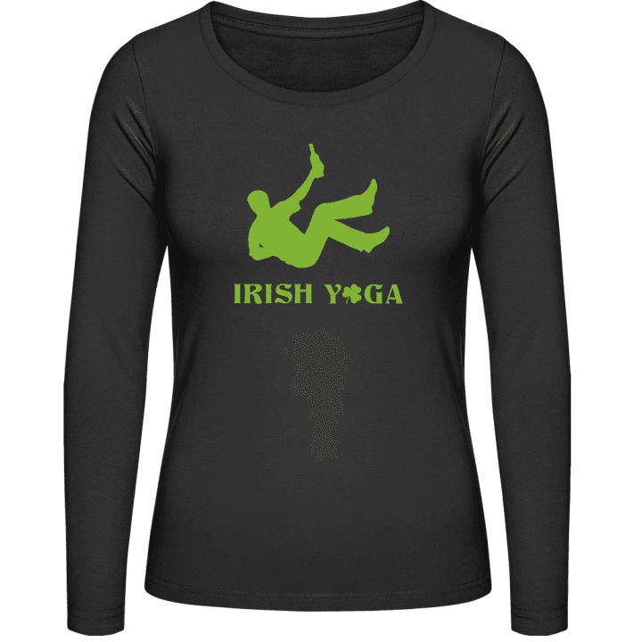 Irish Yoga Drunk Camicia donna a maniche lunghe 0 image