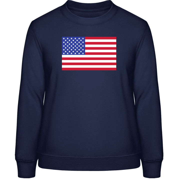USA Flag Frauen Sweatshirt contain pic