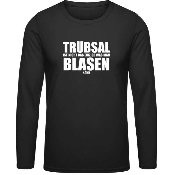 Trübsal Blasen T-shirt à manches longues contain pic