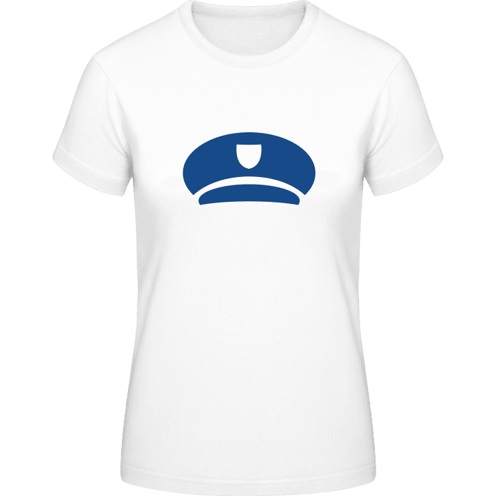 Police Hat T-shirt för kvinnor contain pic