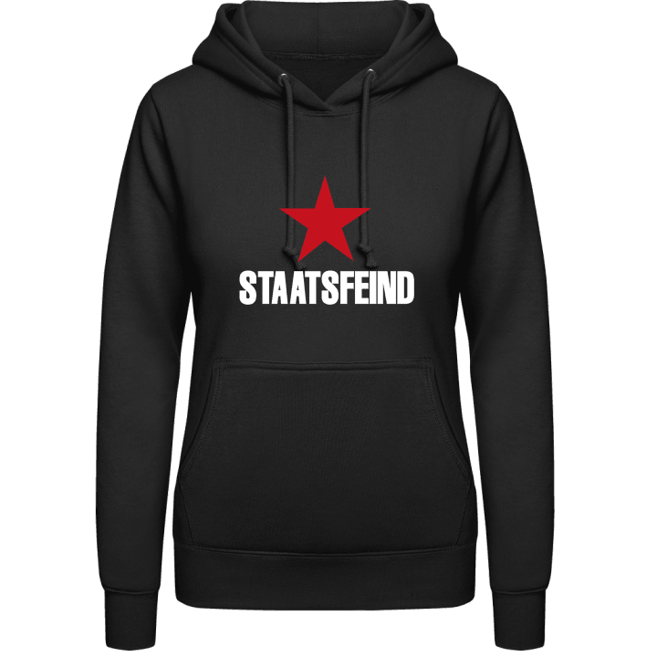 Staatsfeind Vrouwen Hoodie contain pic