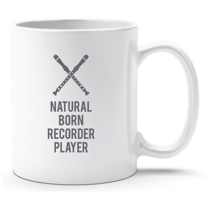 Natural Born Recorder Player Tasse contain pic