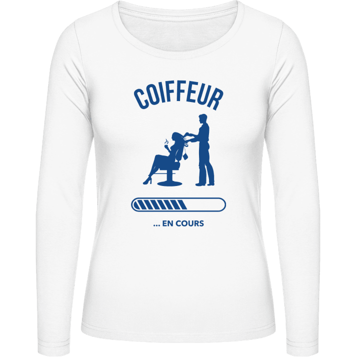 Coiffeur En Cours Langermet skjorte for kvinner 0 image