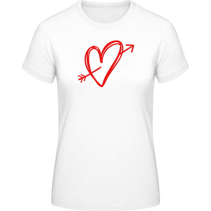 Heart With Arrow Frauen T-Shirt 0 image