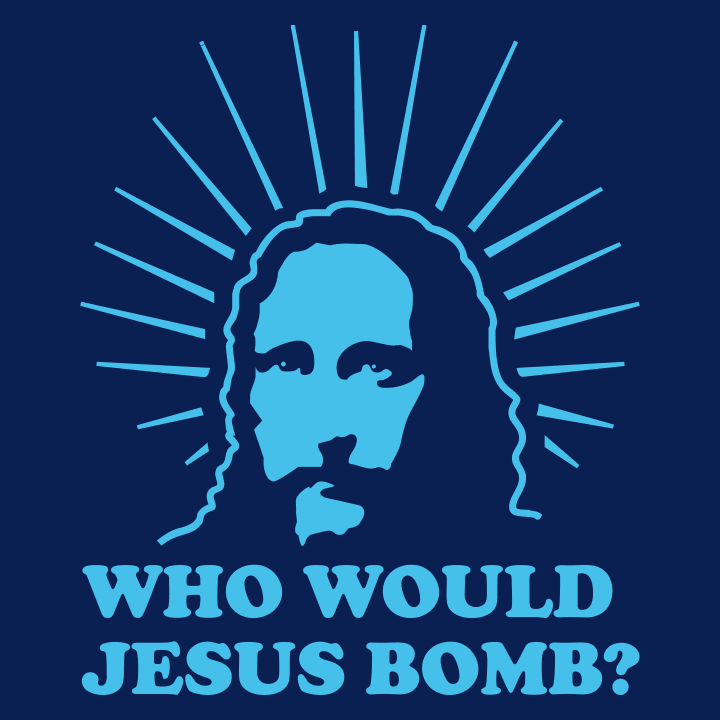 Who Would Jesus Bomb Felpa con cappuccio da donna 0 image