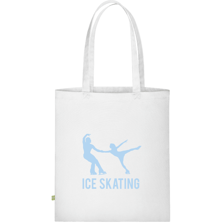 Ice Skating Silhouettes Stofftasche contain pic