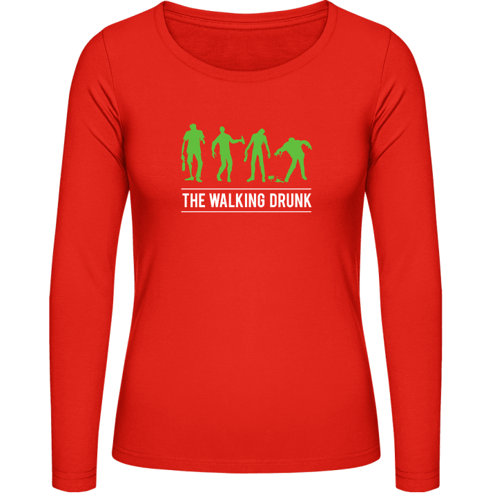 Drunk Zombies Vrouwen Lange Mouw Shirt contain pic