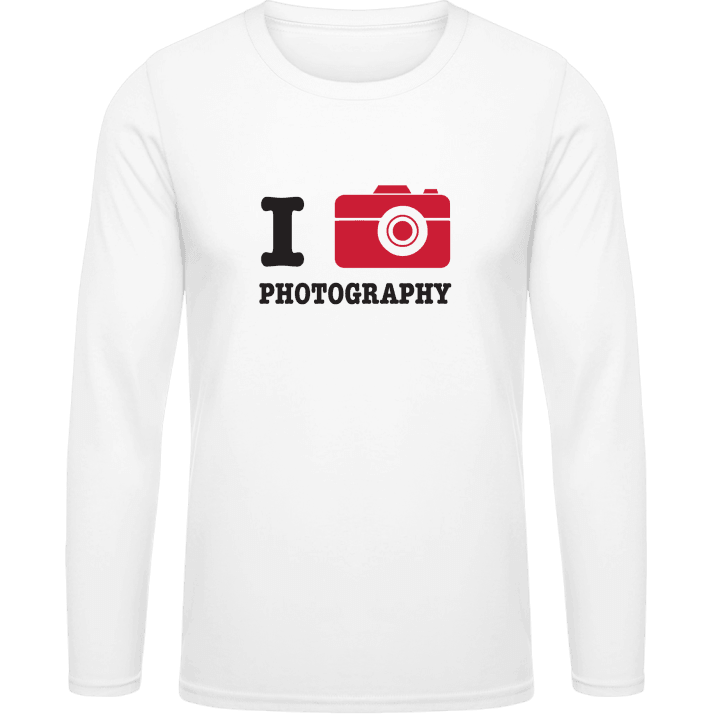 I Love Photography Long Sleeve Shirt contain pic