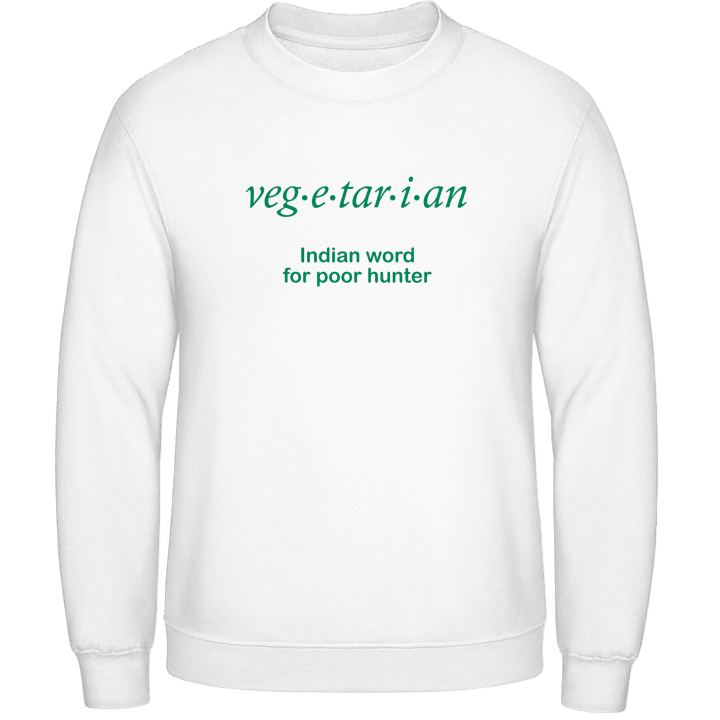 Vegetarier Sweatshirt 0 image