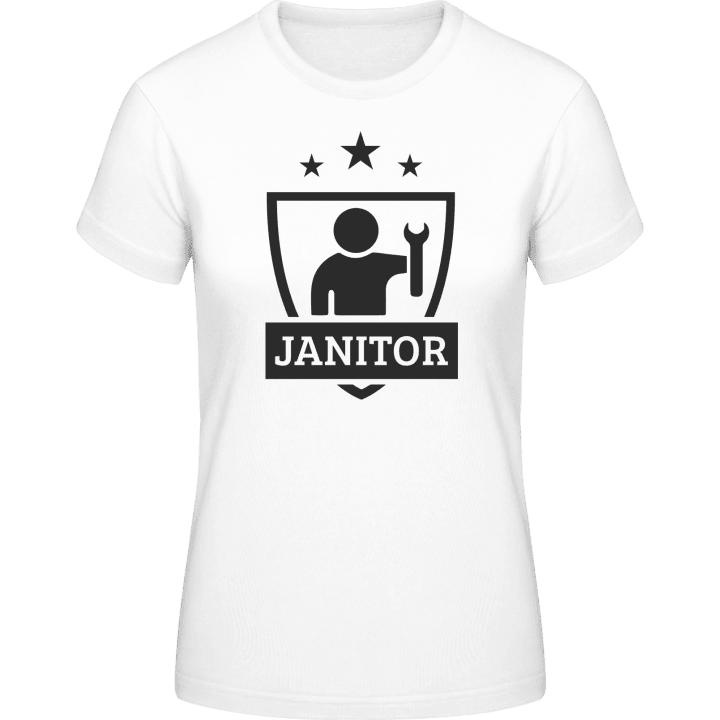 Janitor Coat Of Arms T-shirt pour femme contain pic