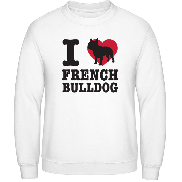 I Love French Bulldog Felpa 0 image