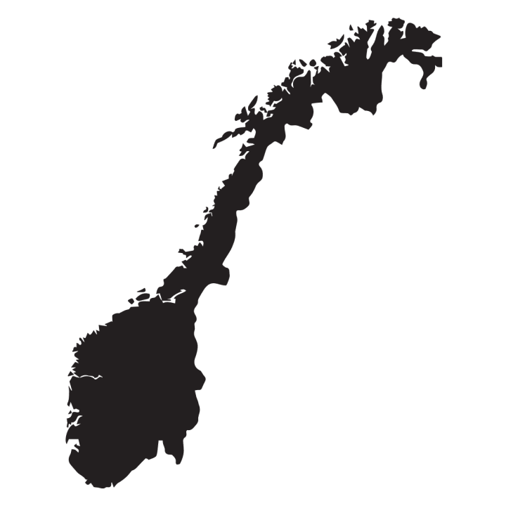 Norwegen Map Felpa con cappuccio 0 image