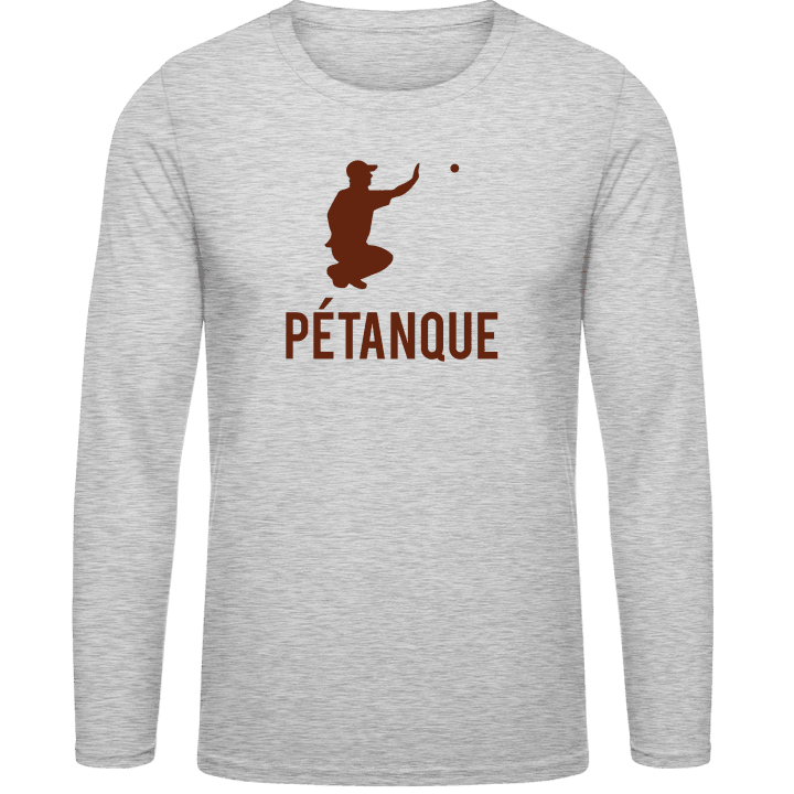 Pétanque Langarmshirt contain pic