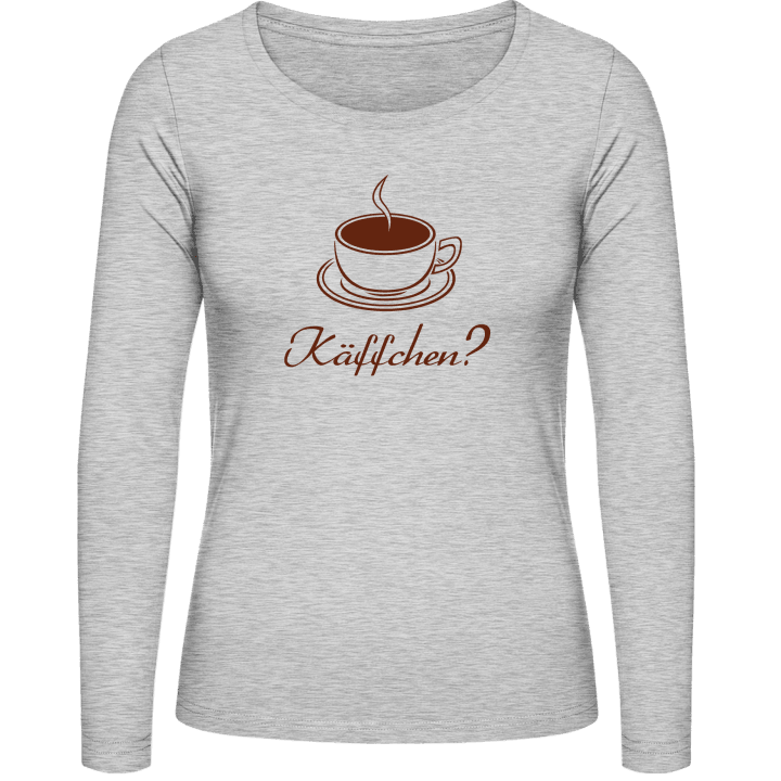 Kaffee Pause Vrouwen Lange Mouw Shirt contain pic