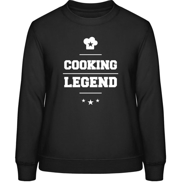 Cooking Legend Frauen Sweatshirt contain pic