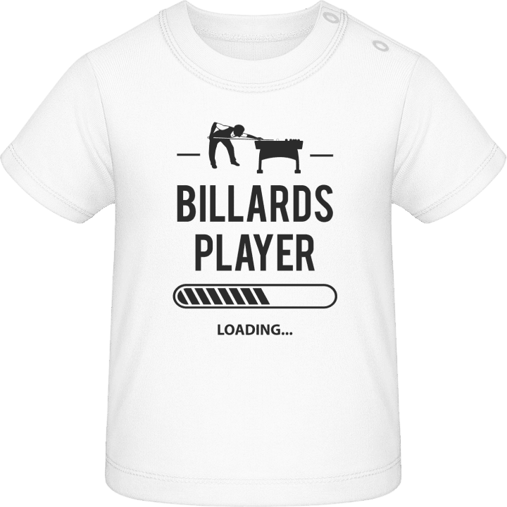 Billiards Player Loading T-shirt för bebisar contain pic